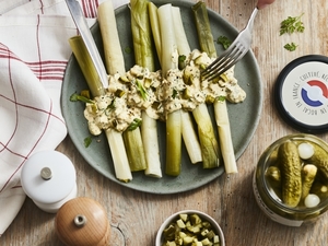 POIREAUX SAUCE GRIBICHE